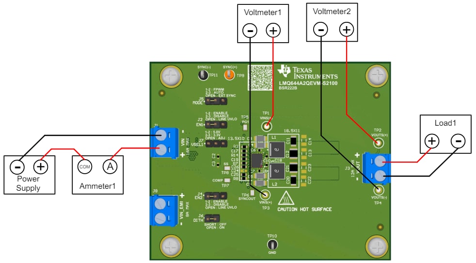 Texas Instruments LMQ644A2QEVM Evaluation Board